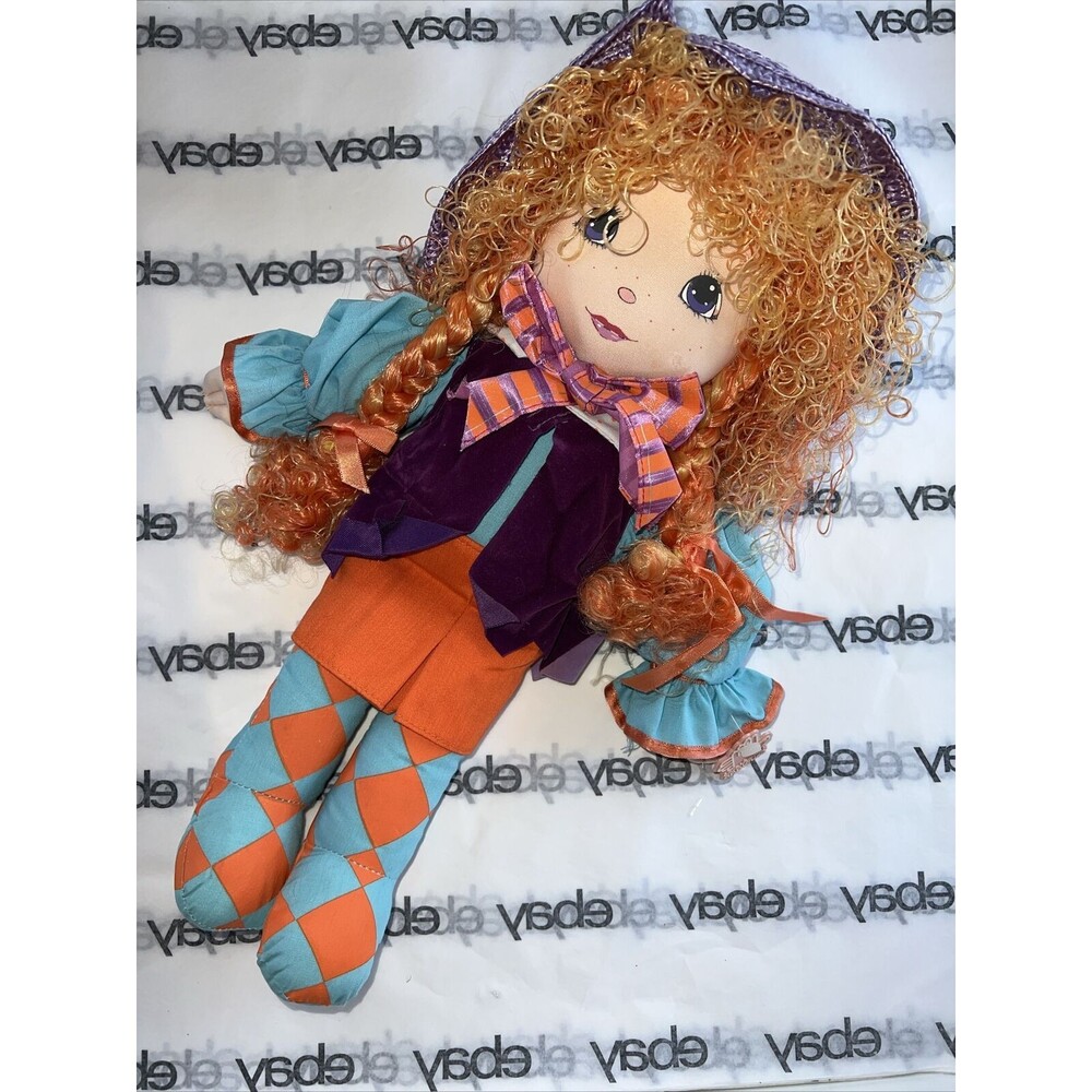 Rock N Rag Doll Zany Jany Vintage By Applause 1984 Toy Builders Barbara York